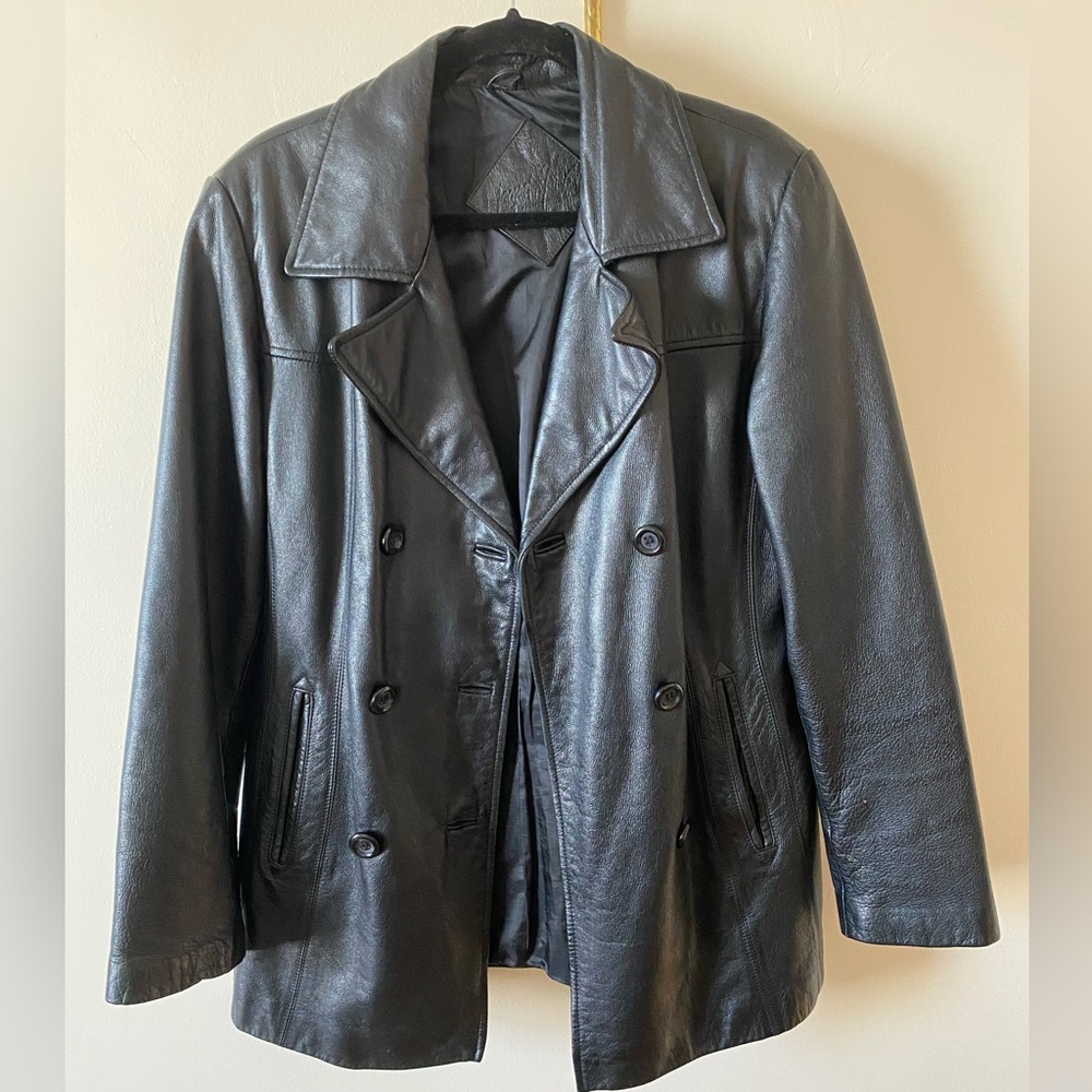 Jacqueline Ferrar Women's Black Leather Jacket
